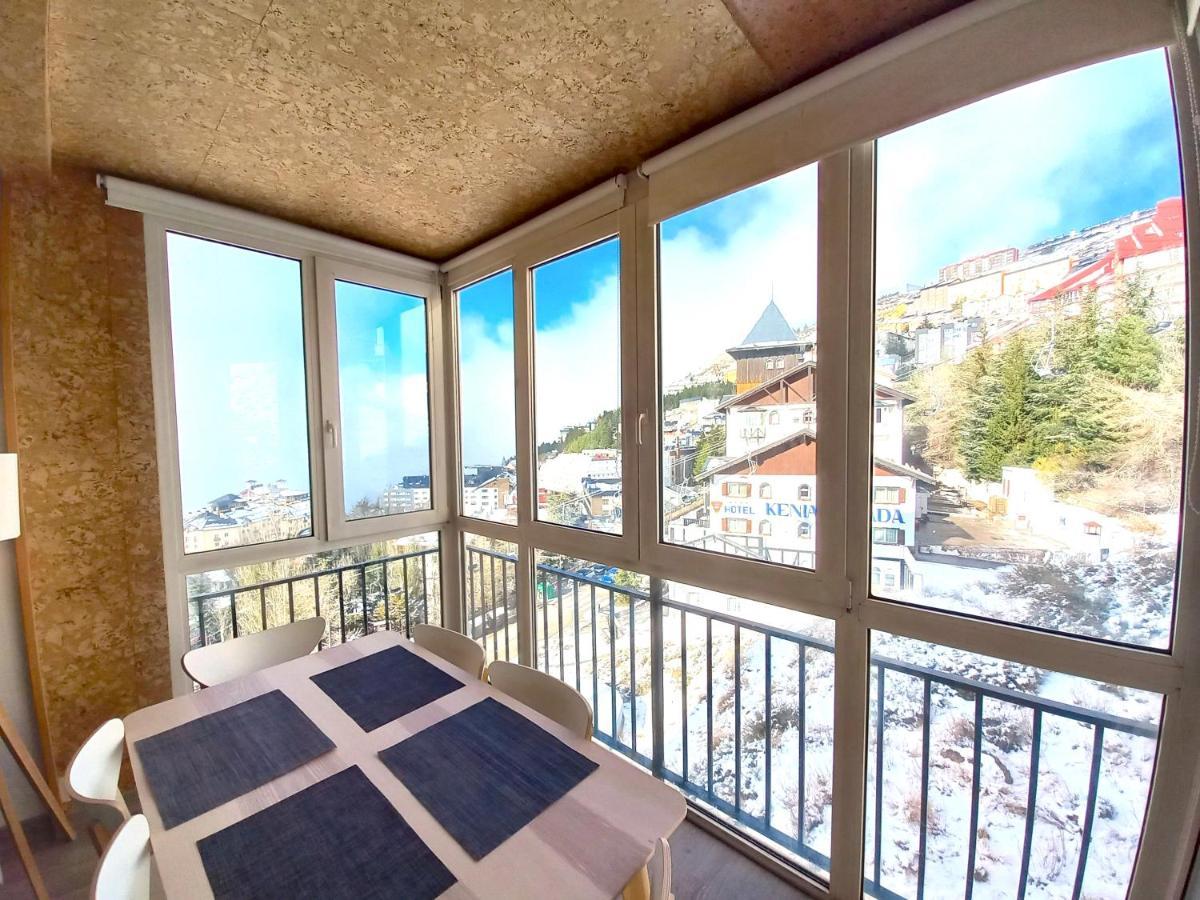 Bed And Snow Ski Zona Media Sierra Nevada Luaran gambar