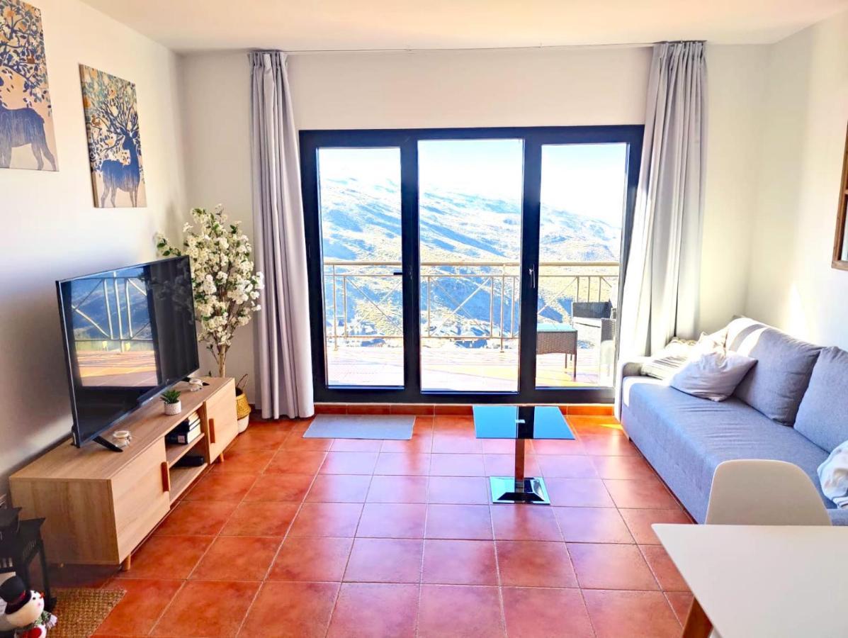 Bed And Snow Ski Zona Media Sierra Nevada Luaran gambar