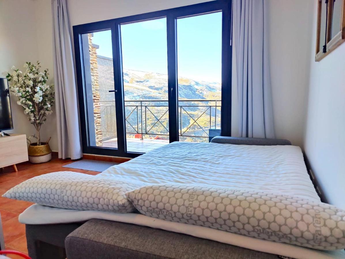 Bed And Snow Ski Zona Media Sierra Nevada Luaran gambar