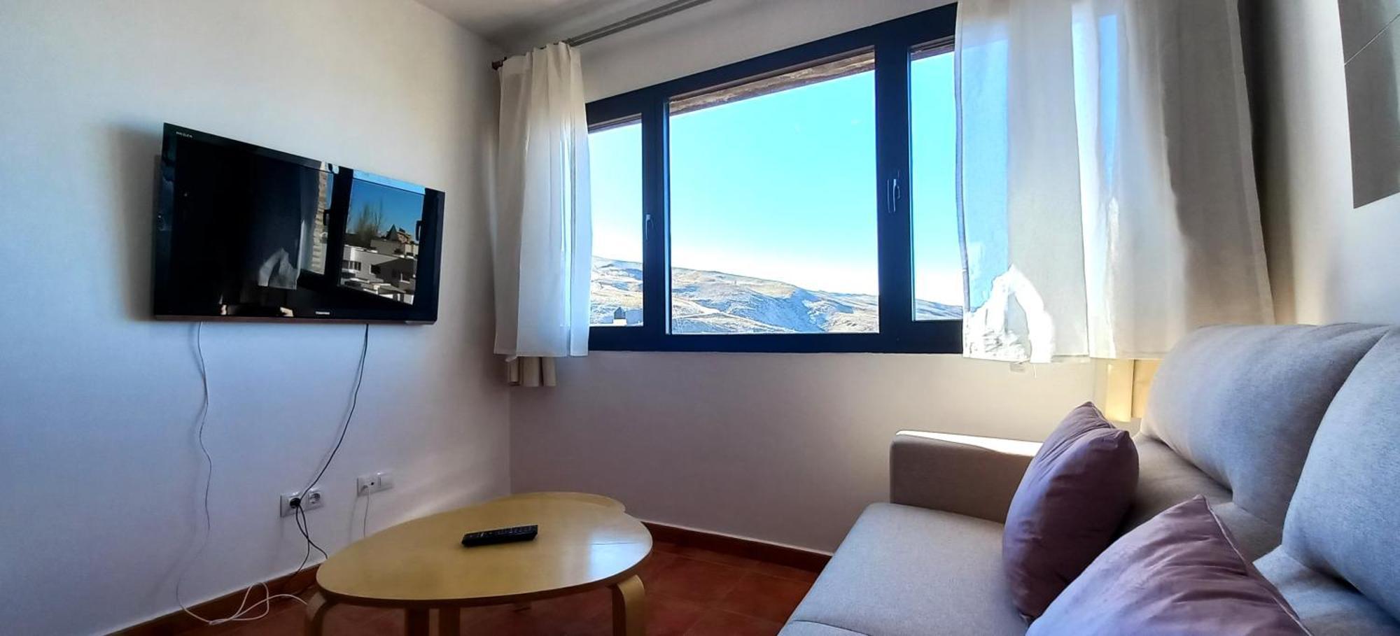 Bed And Snow Ski Zona Media Sierra Nevada Luaran gambar